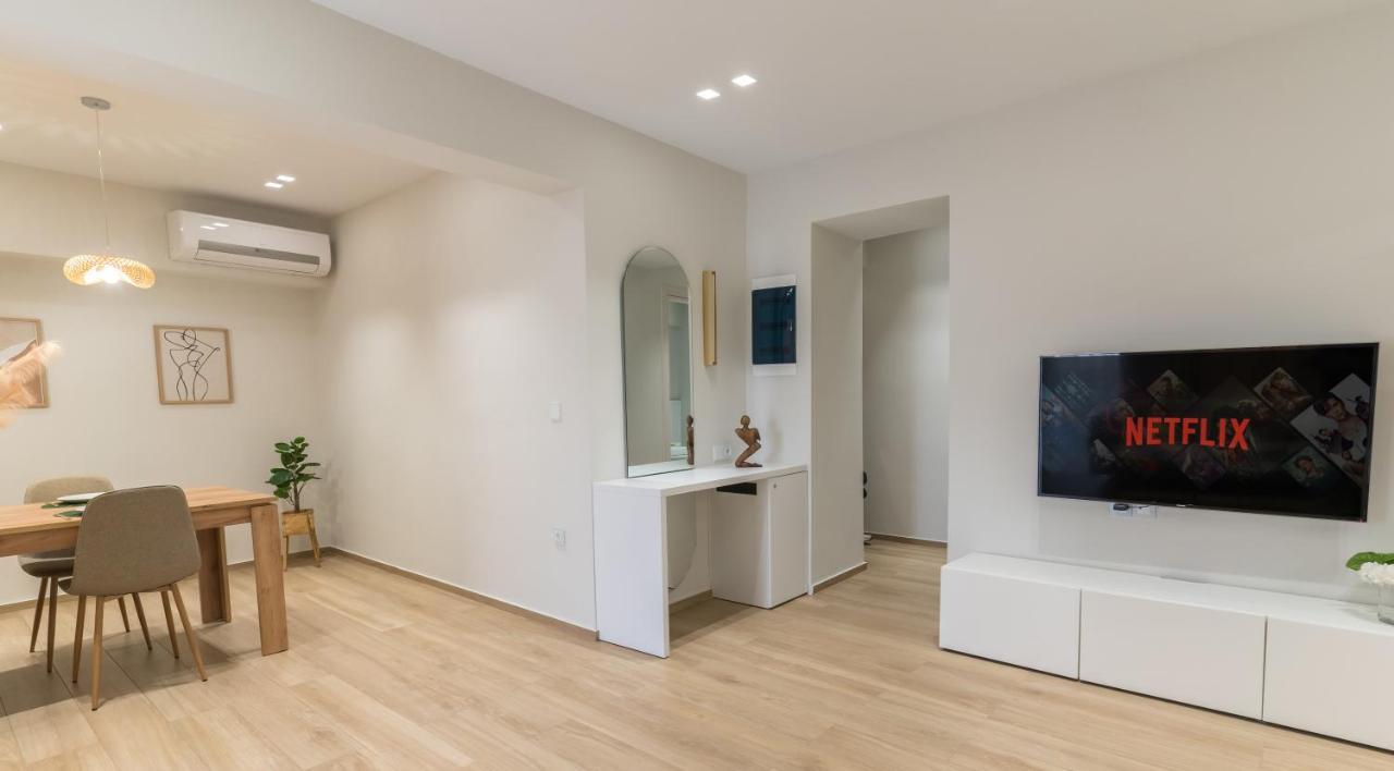 Imeros City Centre Apartment - Luxurious & Spacious! Kandiye Dış mekan fotoğraf